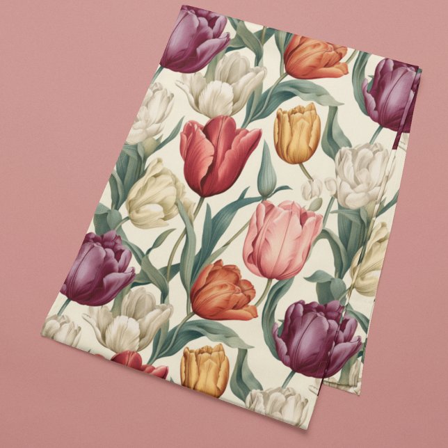 Paño De Cocina Pascua floral de Tulip Flower (Subido por el creador)