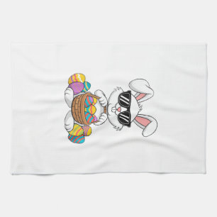 Paño De Cocina Pascua Niños Niñas Bebés Conejito Conejo Pascua