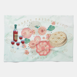 Paño De Cocina Passover Seder Pesach kosher del vintage