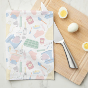 Paño De Cocina Pastel Baking Temática Postres dulces Artes pastel