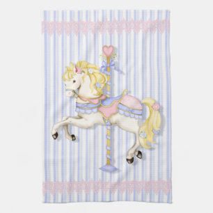 Paño De Cocina Pastel Carousel Pony