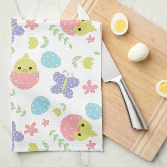 Paño De Cocina Pastel colorido Kawaii (Doblado Cuarto)