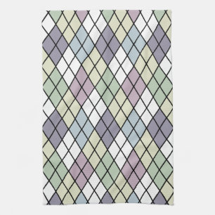 Paño De Cocina Pastel Diamonds