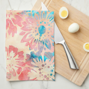 Paño De Cocina Pastel Floral