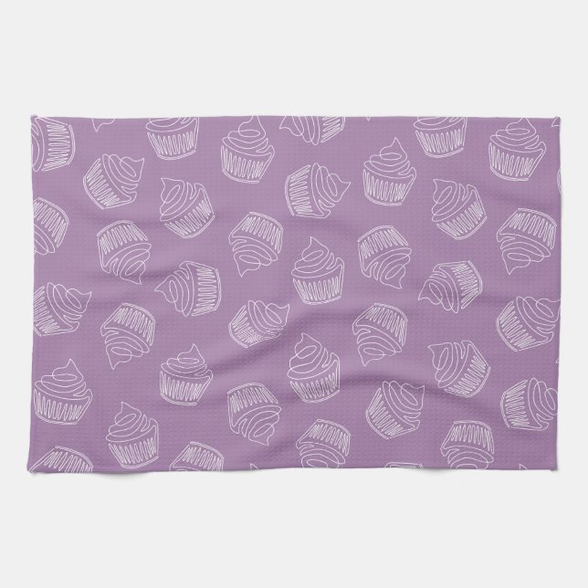 Paño De Cocina Pastel morado (Horizontal)