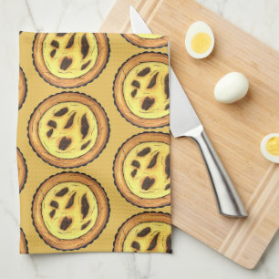 Paño De Cocina Pastel Pastéis de Nata