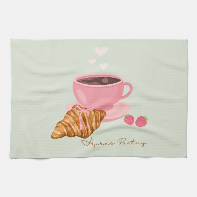 Paño De Cocina Pastelería Cute Après (Horizontal)