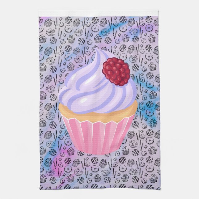 Paño De Cocina Pasteles (Vertical)