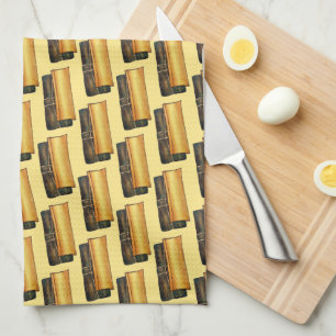 Paño De Cocina Pasteles de hojas de banana puertorriqueñas Pastel