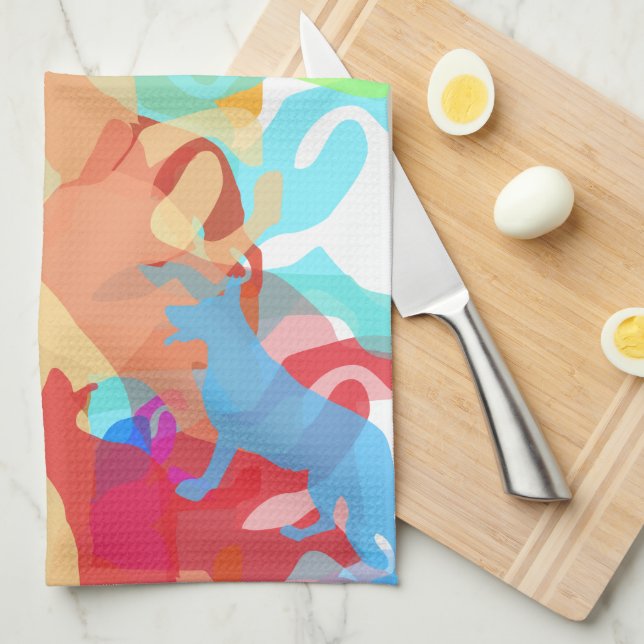 Paño De Cocina Pastores (Doblado Cuarto)