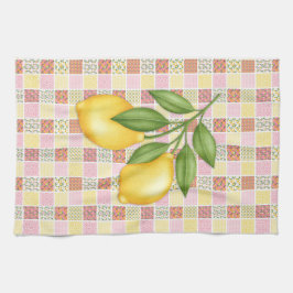Paño De Cocina Patchwork Lemon