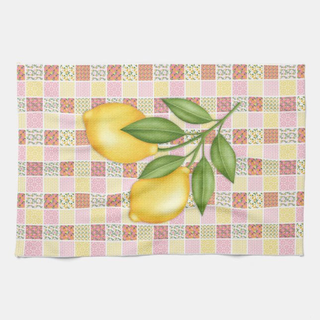 Paño De Cocina Patchwork Lemon (Horizontal)