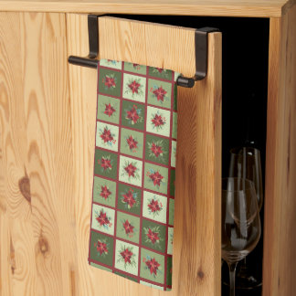 Paño De Cocina Patchwork Poinsettias T-Shirt