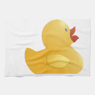 Paño De Cocina Pato de goma amarillo