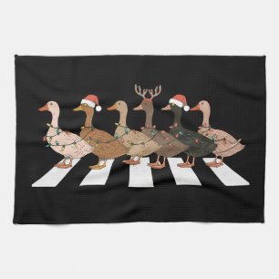 Paño De Cocina Patos de Navidad Animales Divertidos Regalo de Gra