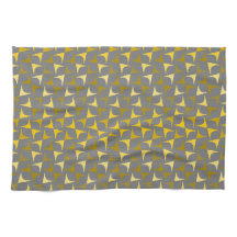 Patrón abstracto amarillo y gris