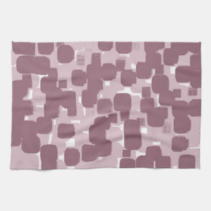 Paño De Cocina Patrón abstracto rosa moderno y elegante