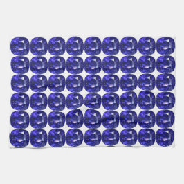 Paño De Cocina Patrón azul