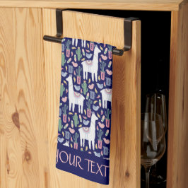 Paño De Cocina Patrón botánico caprichoso