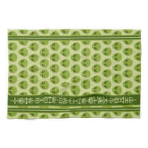 Patrón de Alien Verde Cubierto con tu nombre en gl