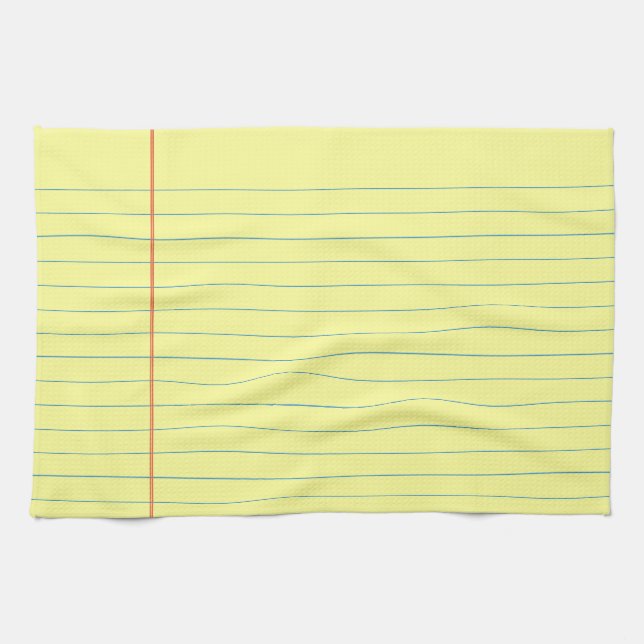 Paño De Cocina Patrón de almohadilla legal (Horizontal)