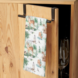 Paño De Cocina Patrón de animales de Woodland Baby