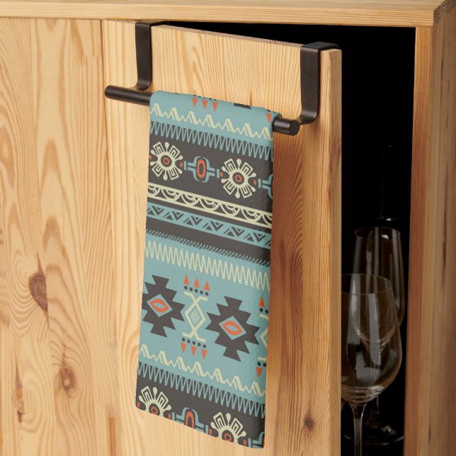 Paño De Cocina Patrón de apertura nativa (Pliegue de tercios)