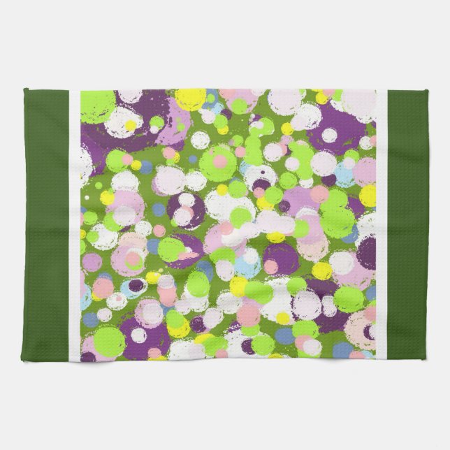 Paño De Cocina Patrón de burbujas (Horizontal)