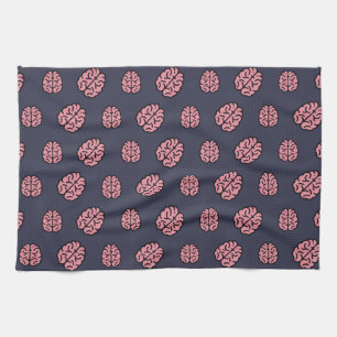 Paño De Cocina Patrón de cerebros de las mentes grandes