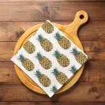 Paño De Cocina Patrón de color de agua tropical piña de manzana s<br><div class="desc">Patrón de color de agua tropical piña de manzana sin foco</div>