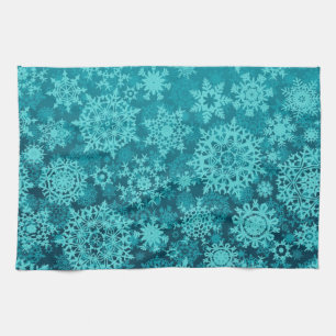 Paño De Cocina Patrón de copo de nieve	