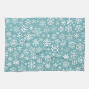 Paño De Cocina Patrón de copo de nieve	