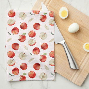 Paño De Cocina Patrón de cortes de Apple