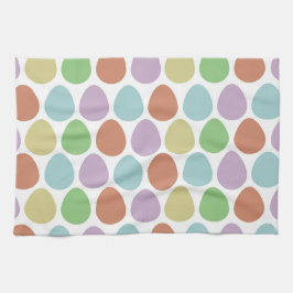 Paño De Cocina Patrón de decoración de huevos de Pascua