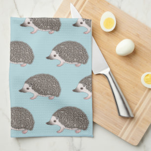 Paño De Cocina Patrón de diseño del Personalizado de edgehog pigm