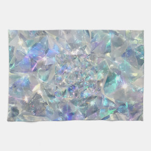 Paño De Cocina Patrón de espárragos de cristal de cuarzo
