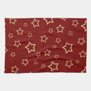 Paño De Cocina patrón de estrellas