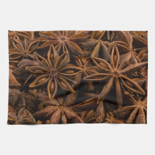 Paño De Cocina Patrón de estrellas de anís