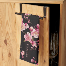 Paño De Cocina Patrón de Flor de Cerezo Sakura