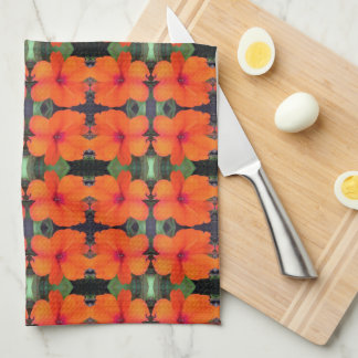 Paño De Cocina Patrón de flor de Impatios