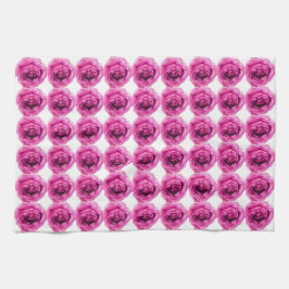 Paño De Cocina Patrón de flor de Rosa