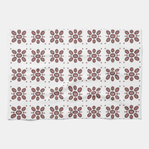 Paño De Cocina Patrón de flores de Mandala