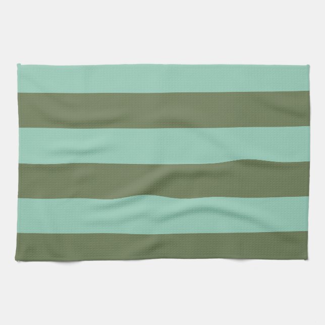 Paño De Cocina Patrón de franja de persianas y pera (Horizontal)