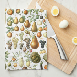 Paño De Cocina Patrón de frutas Adolphe Millot