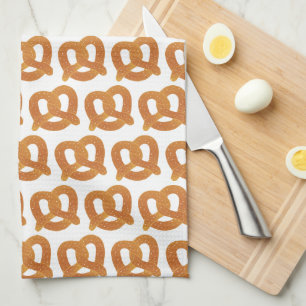 Paño De Cocina Patrón de Fun Pretzel