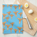 Paño De Cocina Patrón de hongos divertidos Chanterelle Mushrooms<br><div class="desc">Espero que te guste este diseño. Añade tu propio texto o cambia los colores. Revisa mi tienda para ver más artículos a juego como toallas de baño,  mantas,  almohadas,  pegatinas,  tazas,  tarjetas,  papel tisular así como otros patrones. ¡Gracias por comprarme! ¡Si quieres algo personalizado avíseme!</div>
