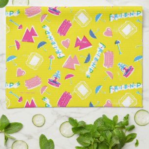 Paño De Cocina Patrón de icono Neon FRIENDS™