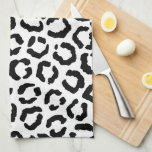 Paño De Cocina Patrón de impresión de animales del Leopardo Blanc<br><div class="desc">Este moderno y elegante diseño de la huella animal es perfecto para la moderna y elegante moda. Cuenta con una estampa de leopardo blanco y negro dibujada a mano. Es elegante, moda, simple y de moda. ***NOTA DE DISEÑO IMPORTANTE: Para cualquier solicitud de diseño personalizado, como solicitudes de productos coincidentes,...</div>