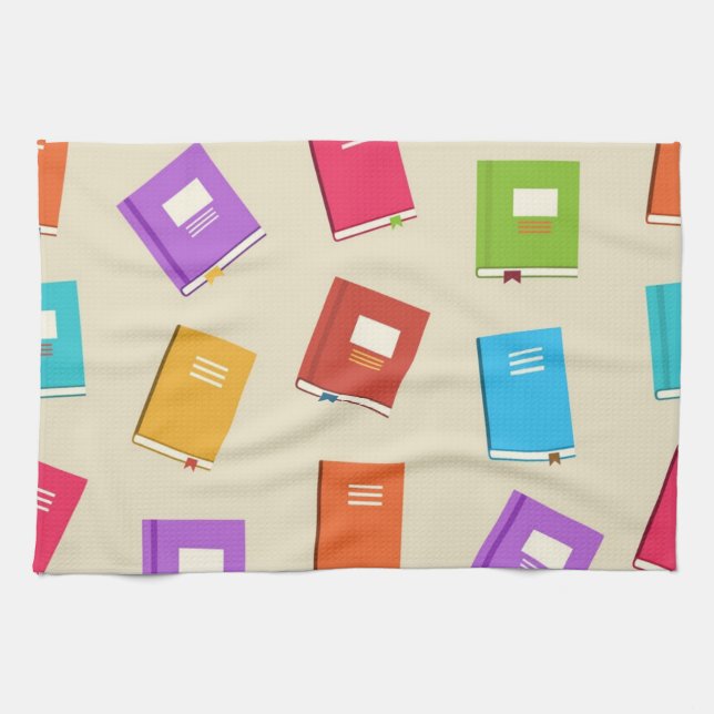 Paño De Cocina Patrón de libro (Horizontal)