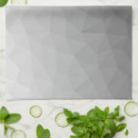Paño De Cocina Patrón de malla geométrica gradiente gris<br><div class="desc">Gris Gradiente Patrón de malla geométrica regalos únicos para él. Malla geométrica elegante y fresca del Triángulo con gradiente gris blanco negro. , gris,  gris,  gradiente,  malla,  triángulo,  triángulos,  geometría,  geométrica,  patrón,  fresco,  , negro,  blanco</div>